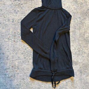 Womens Long Sweater Hoody
